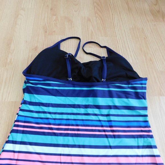 Women's L, XXL, XXXL  Tankini - Green Multi Color - Picture 4 of 4